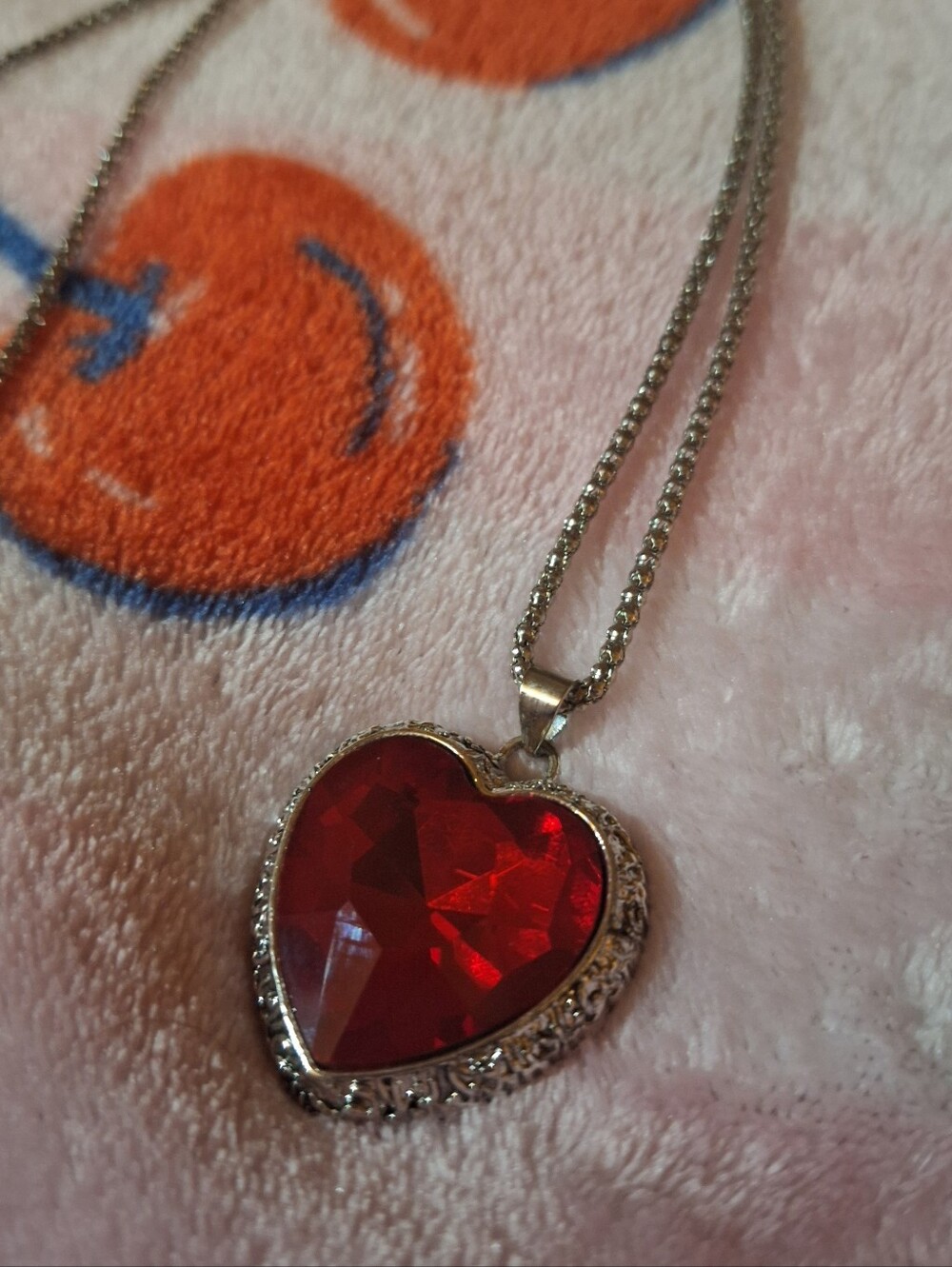 Red Heart Necklace